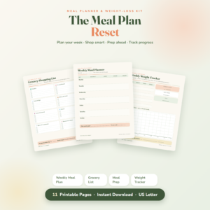 Meal Plan Reset Kit