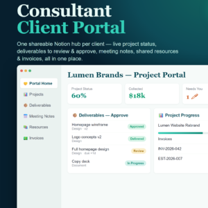 Consultant Client Portal
