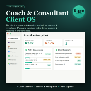 Coach Consultant Client Os