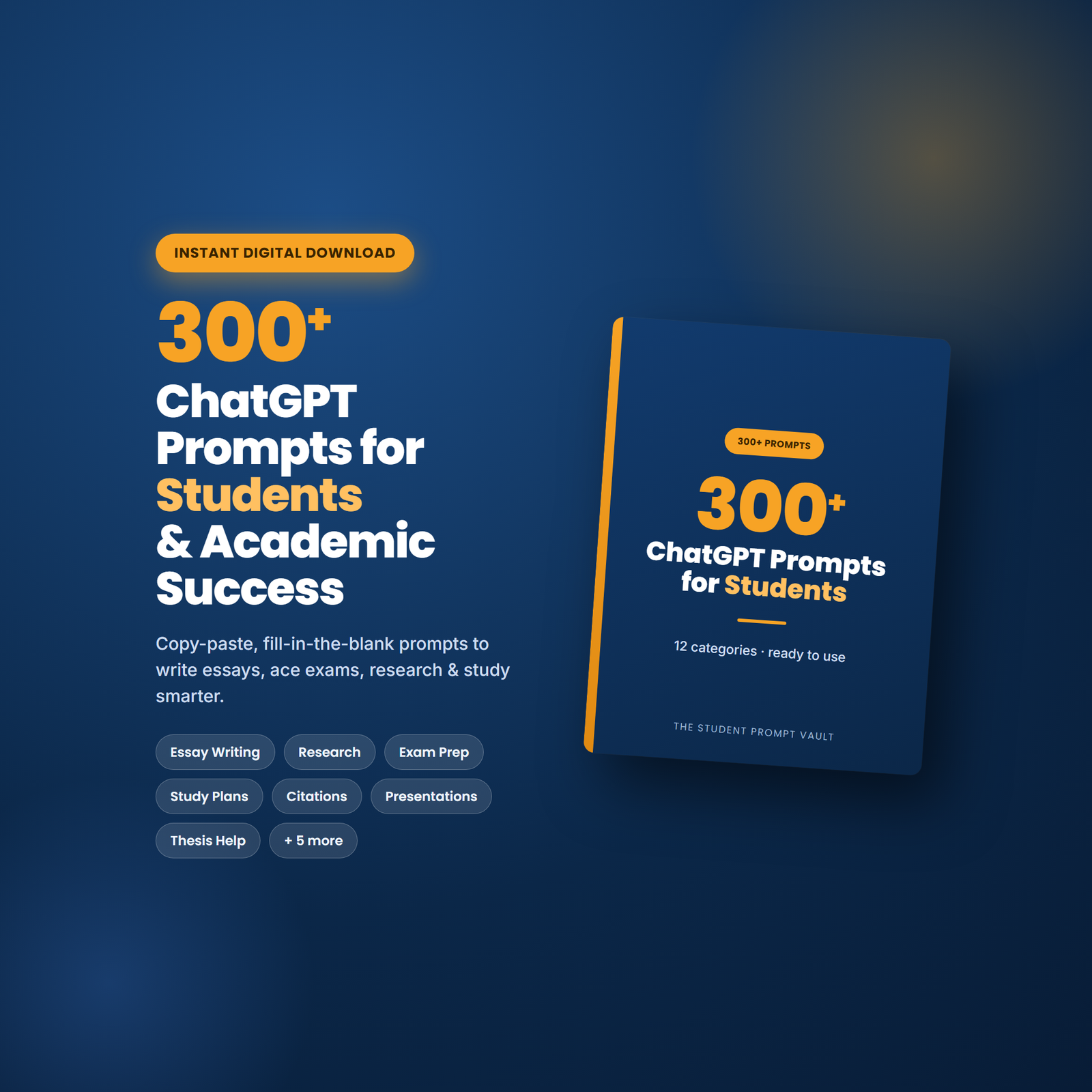 300+ ChatGPT Prompts for Students & Academic Success