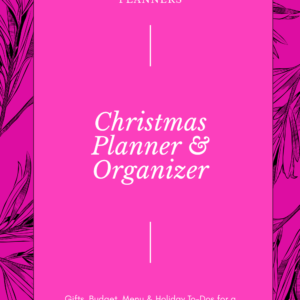 Christmas Planner Organizer