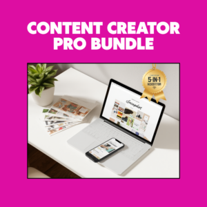 Content Creator Pro Bundle — Templates, Planner & 900+ AI Prompts
