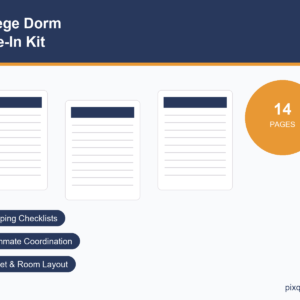 College dorm move in packing checklist hero