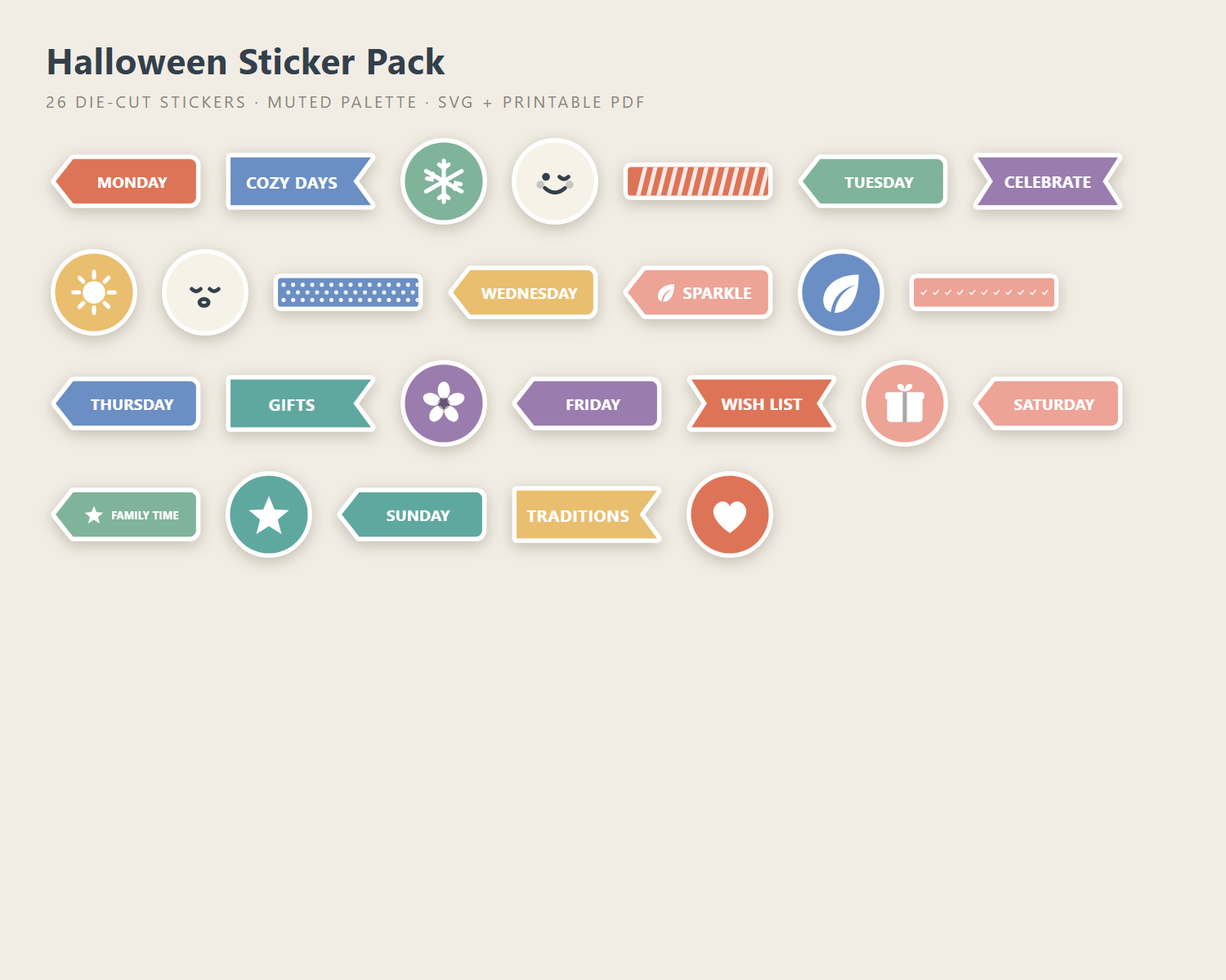 Halloween Sticker Pack preview