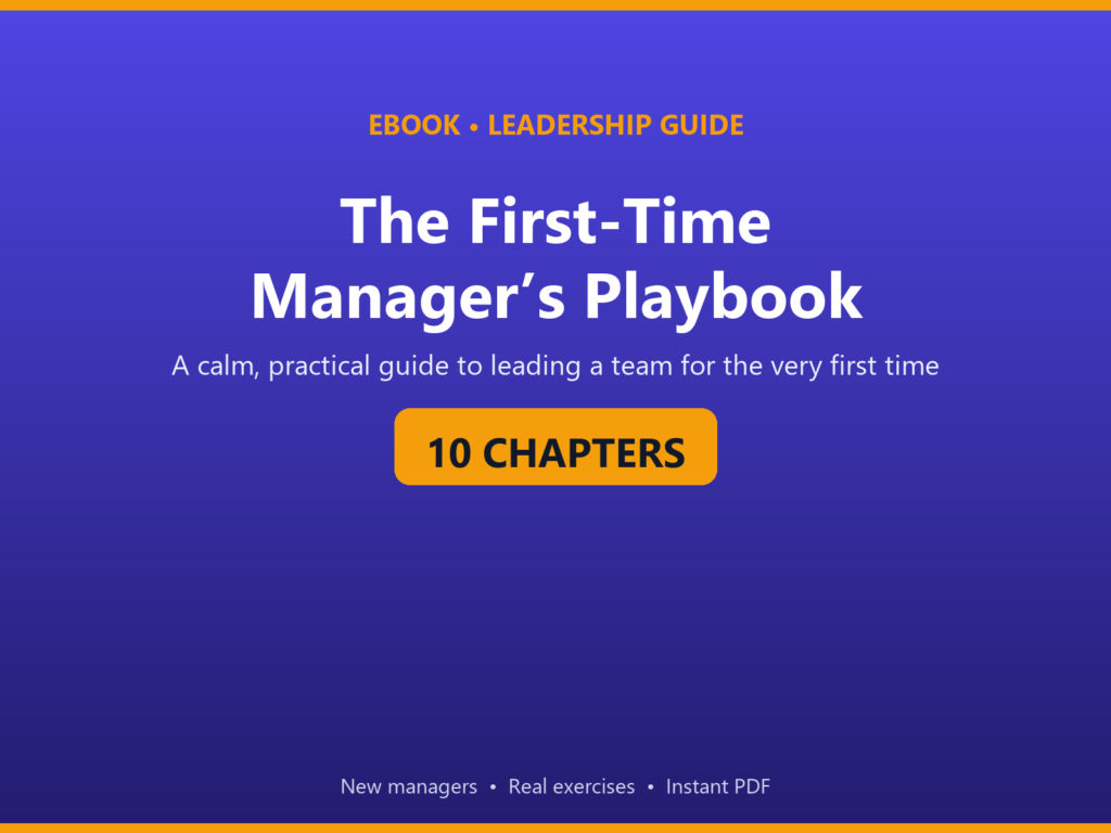 First time manager hero