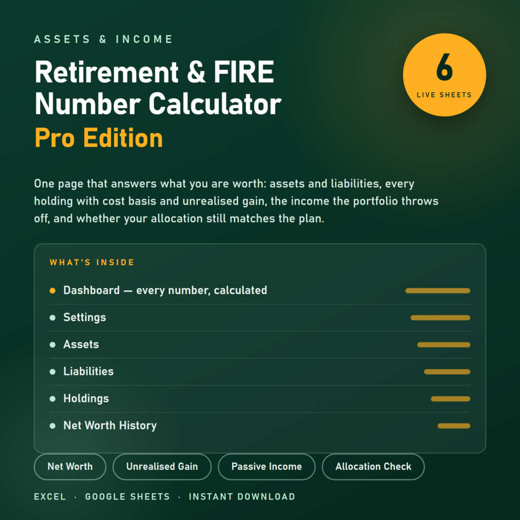 Retirement & FIRE Number Calculator preview