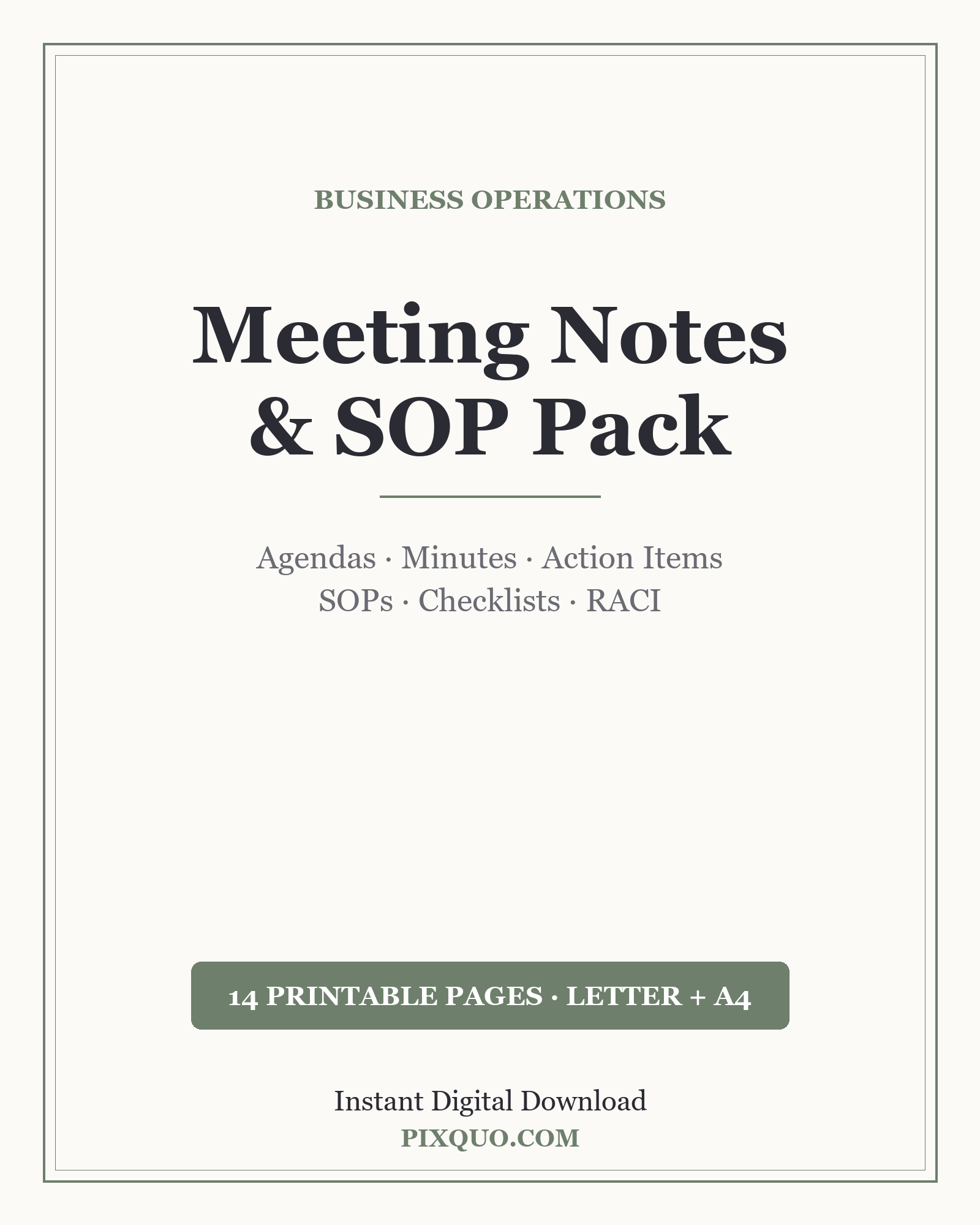 Hero meeting sop